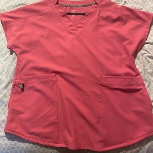 climate right cuddle duds scrub top